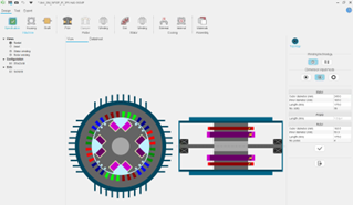 Simcenter™ Fluxmotor™ software 對馬達進行快速概念設計